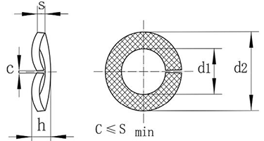 SN 60727 VSKD Spring Lock washer